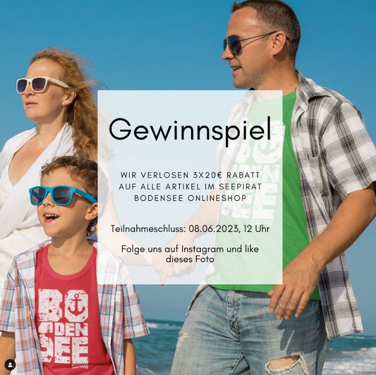 Bodenseeferienzeitung und Seepirat Gewinnspiel