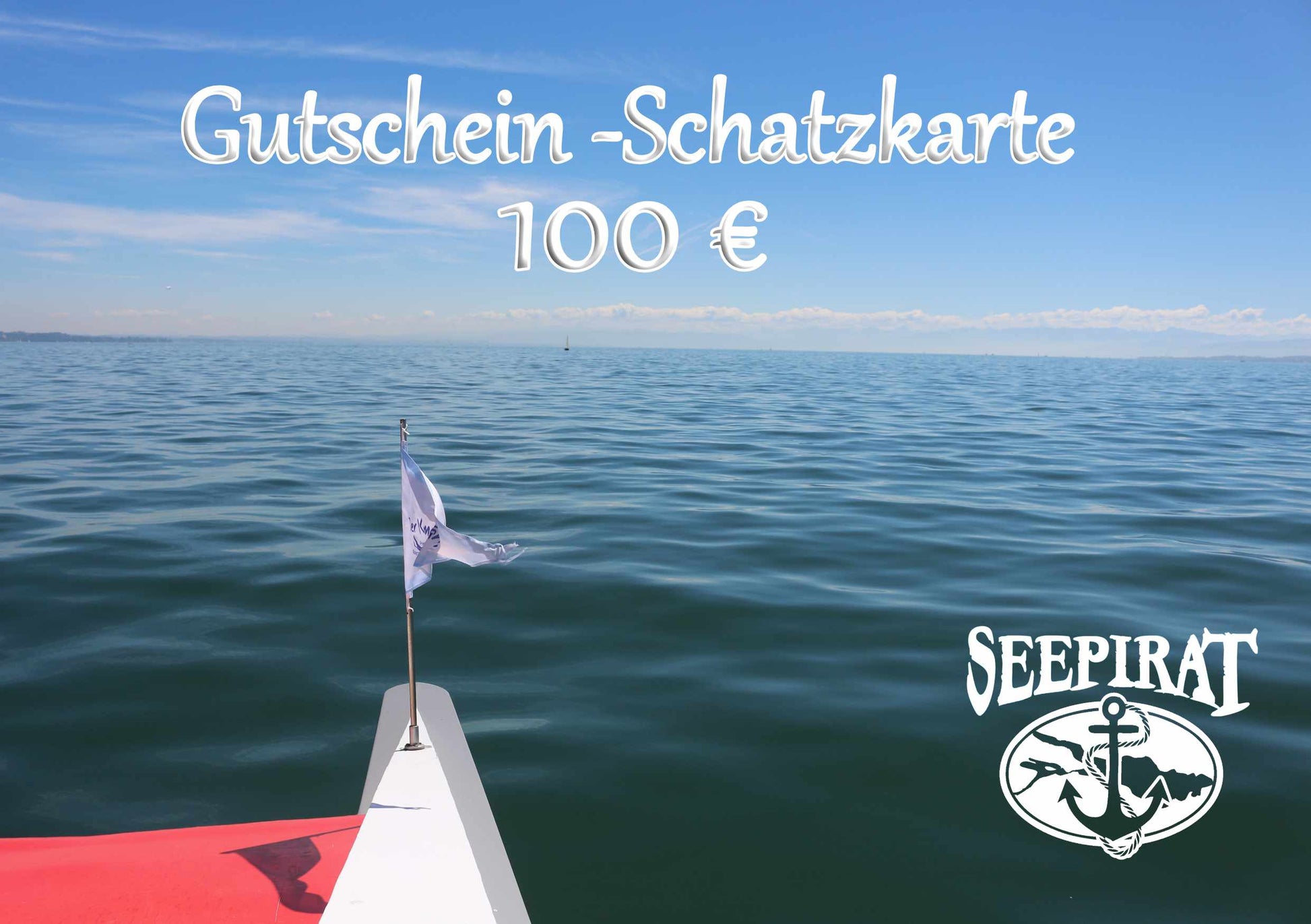 Vorlage Gutschein 100 euro Foto vom Bodensee